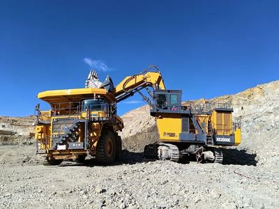 徐工超級裝備征戰高原銅礦